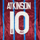 ATKINSON 10 Aston Villa 1993/1994/1995 Home Football Shirt Medium - Football Shirt Kingdom