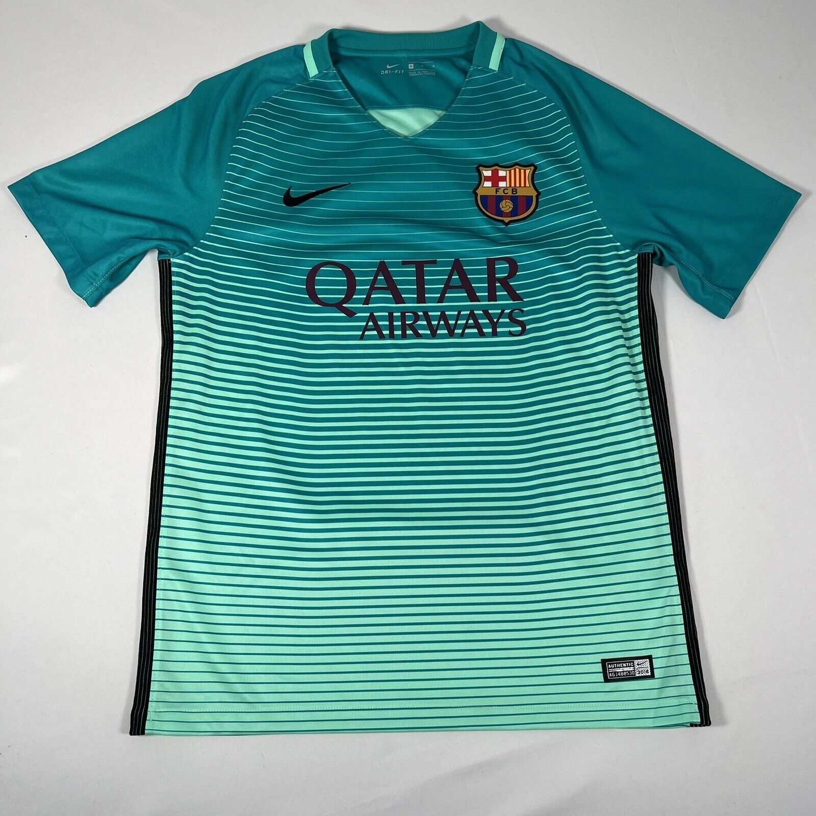 barcelona 2016 2017 third football shirt medium bnwot2