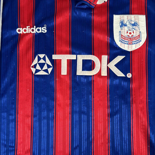 Crystal Palace 1996/1997/1998 Home Football Shirt Men’s XXL - Football Shirt Kingdom