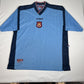 west ham united 1997 1998 away football shirt xl2