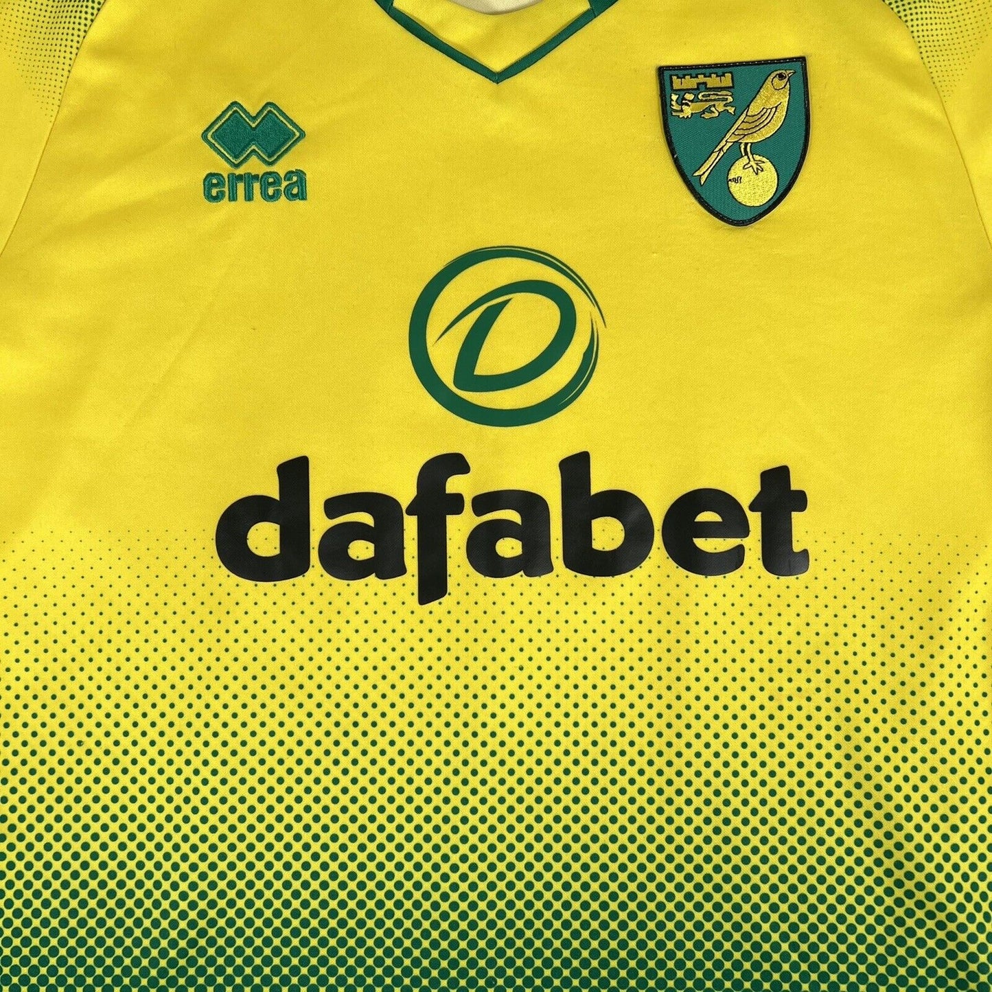 Norwich City 2019/2020 Home Football Shirt  Men’s XL - Football Shirt Kingdom
