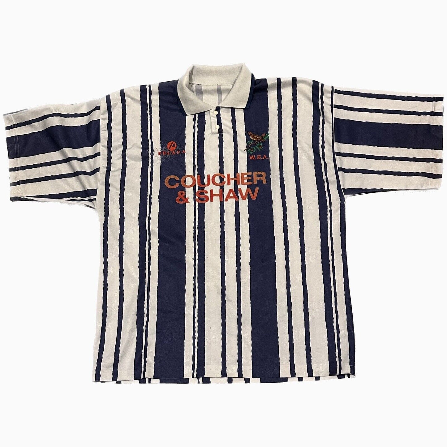 west bromwich albion 1993 1994 home football shirt west brom xl2