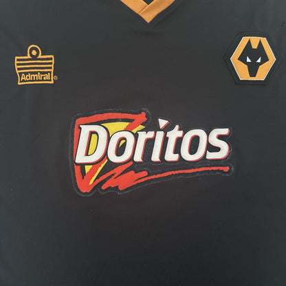 Wolverhampton Wolves 2003/2004 Away Football Shirt Men’s XXL — front close-up