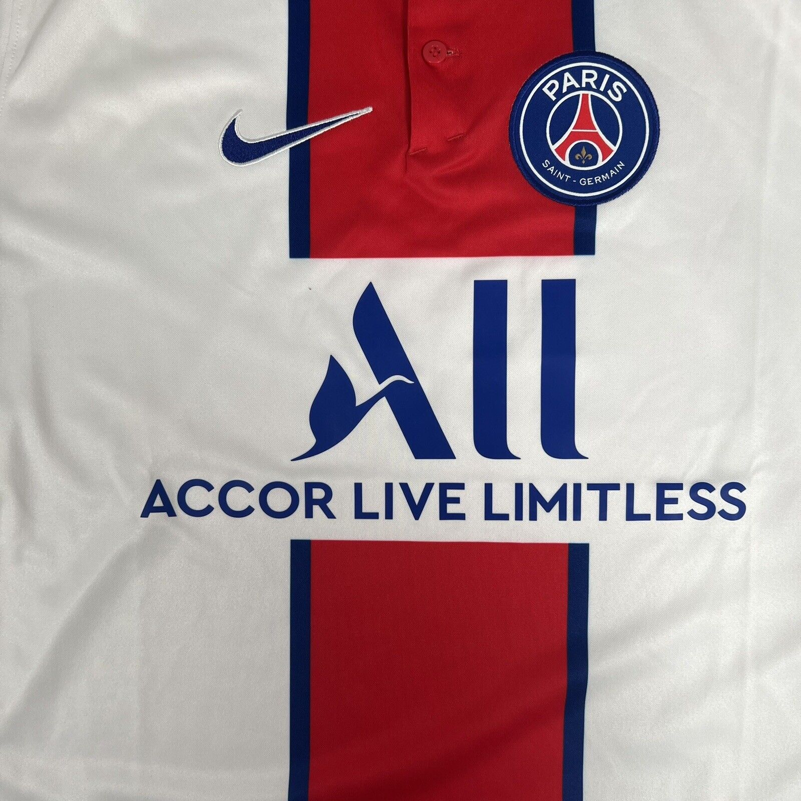 PSG Paris Saint Germain 2020/2021 Away Football Shirt Large BNWT - Football Shirt Kingdom