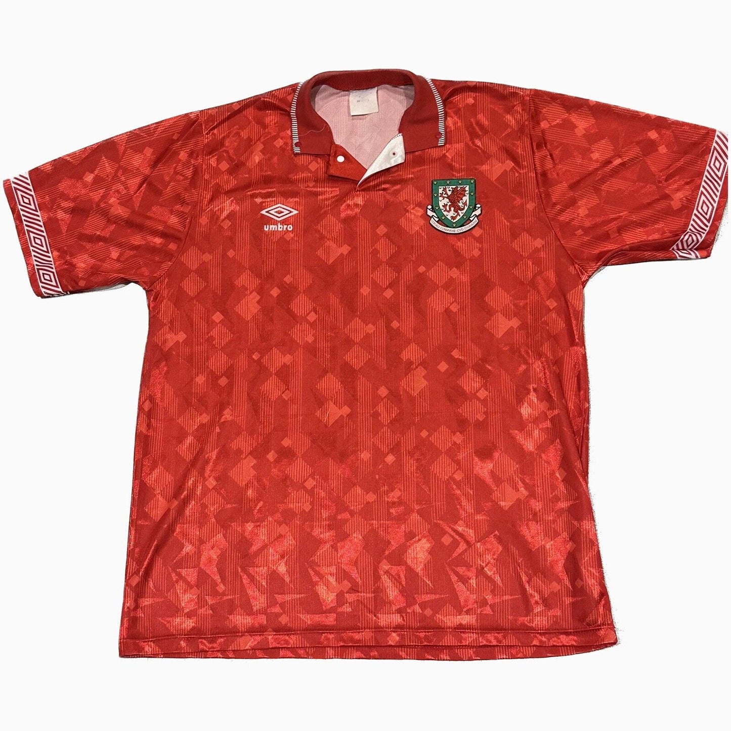 wales 1990 1991 1992 home football shirt xl2