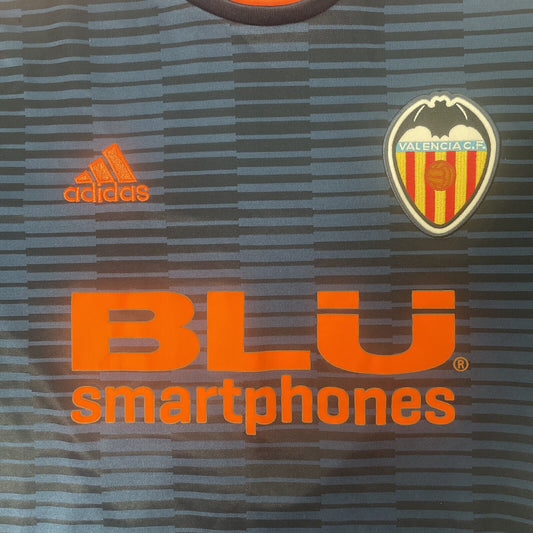 Valencia GAMEIRO 9 2018/2019 Away Football Shirt Large - Football Shirt Kingdom