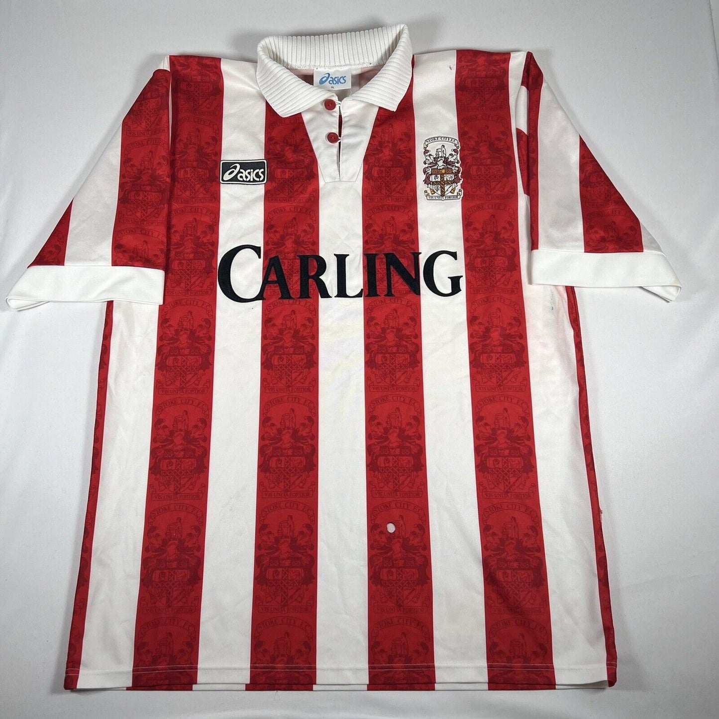 stoke city 1994 1995 home football shirt men s xl2