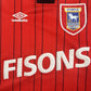 Ipswich 1993/1994/1995 Away Football Shirt XL - Football Shirt Kingdom