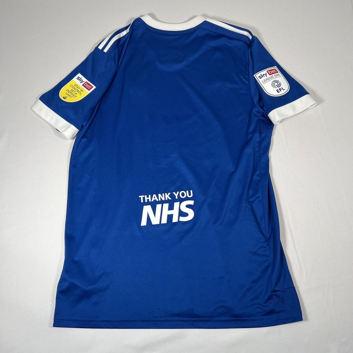 ipswich town 2020 2021 home football shirt large4