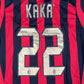 KAKA 22 AC Milan 2005/2006 Home Football Shirt Men’s Large - Football Shirt Kingdom