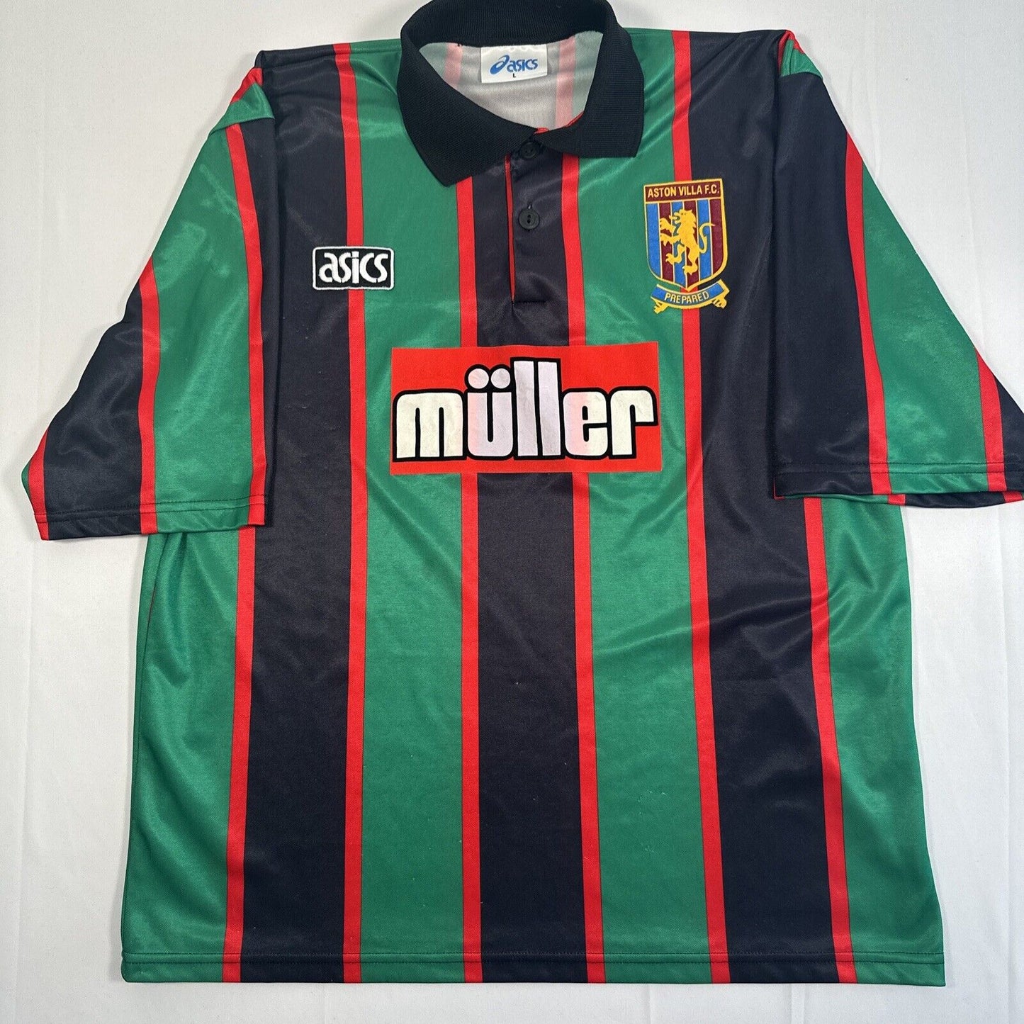 aston villa 1993 1994 away football shirt men s large2