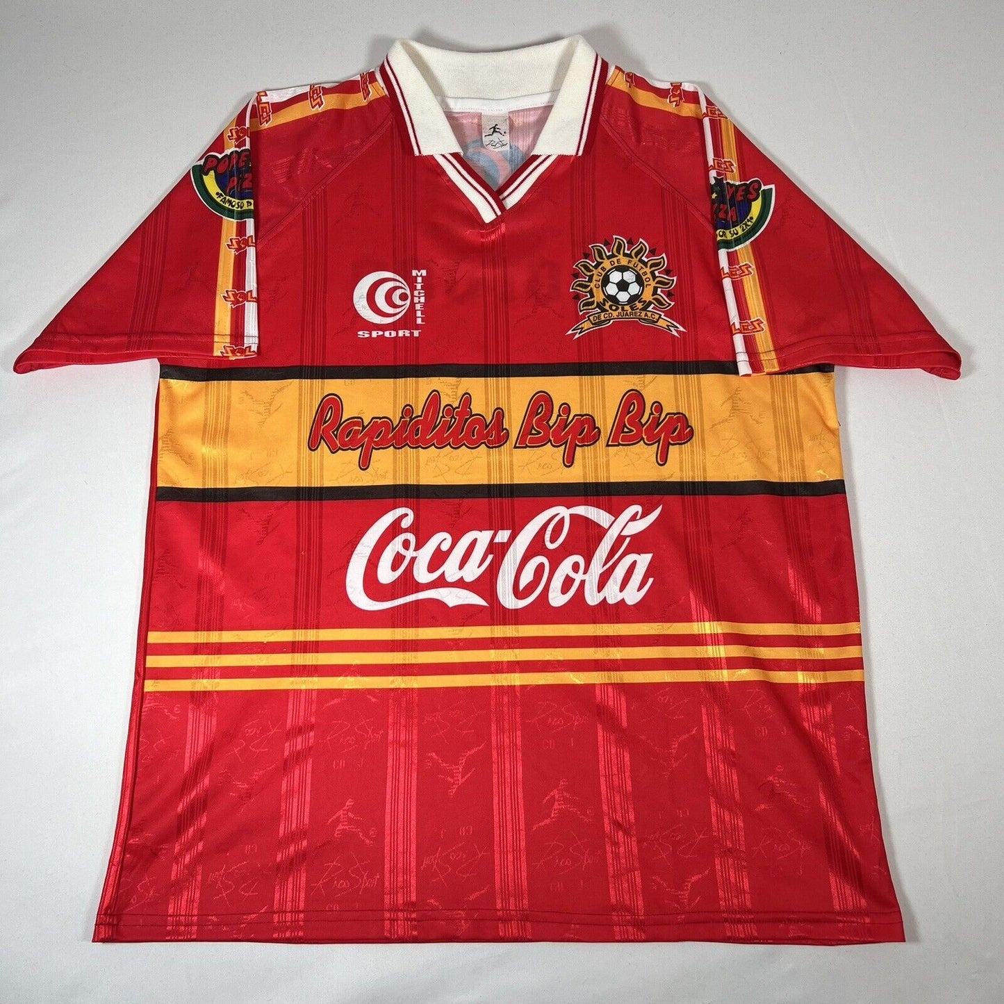 Soles de Ciudad Juarez Coca-Cola Home Football Shirt  XL