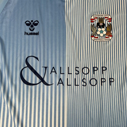 Coventry City 2019/2020 Home Football Shirt  Men’s XL - Football Shirt Kingdom