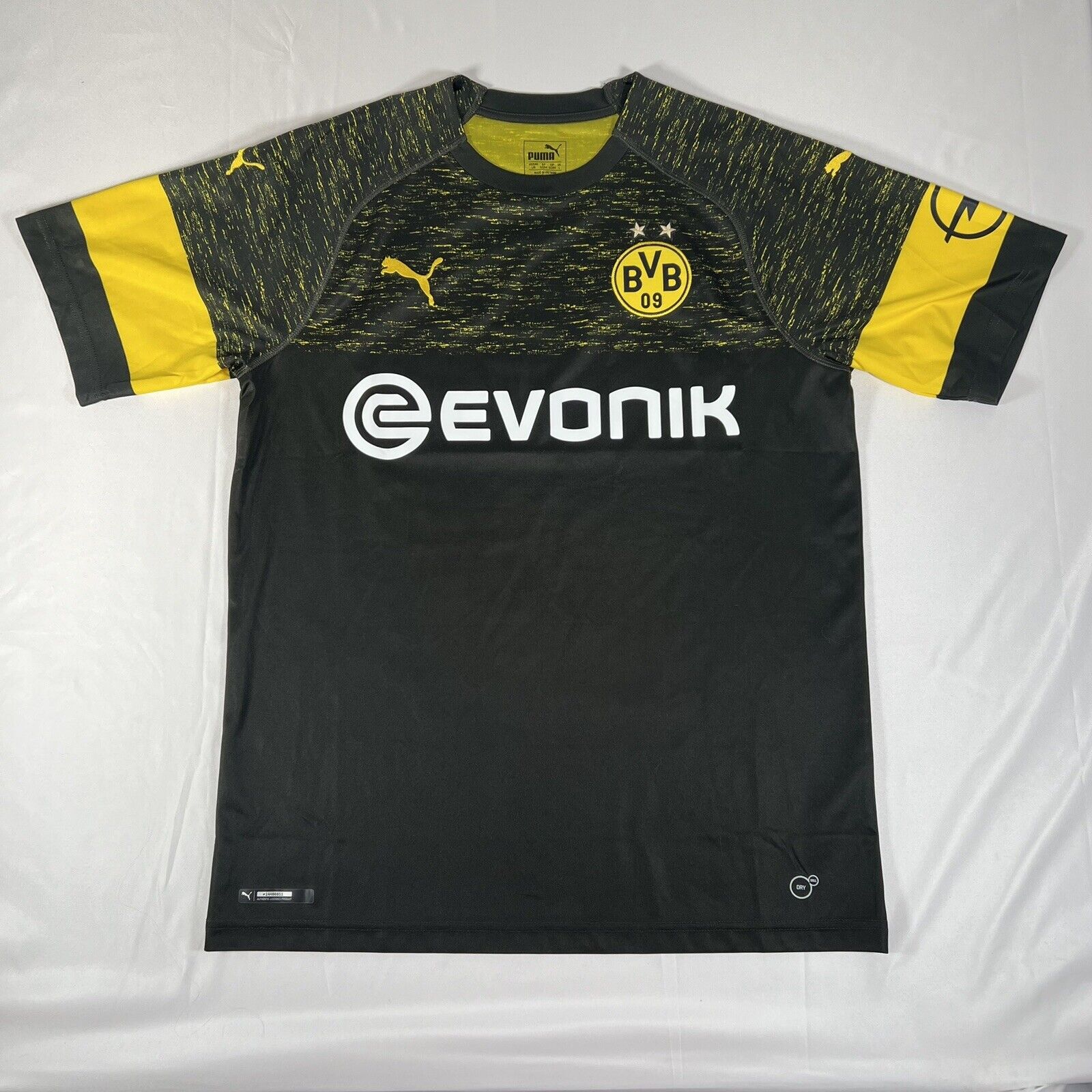 borussia dortmund 2018 2019 away football shirt large2