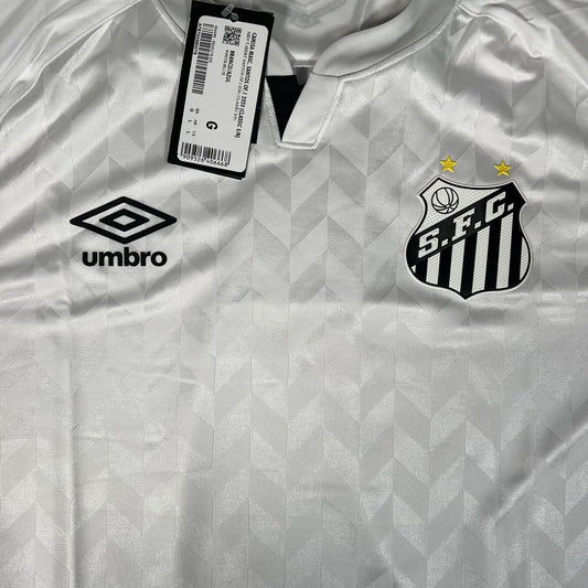 Santos 2020/2021 Home Football Shirt  Men’s Large BNWT - Football Shirt Kingdom