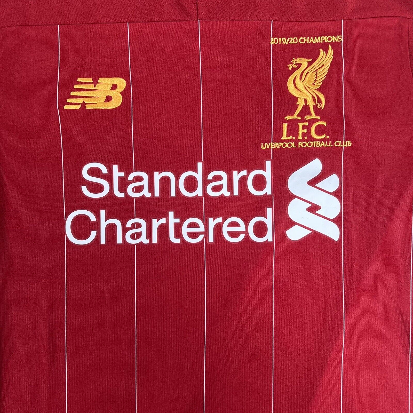 Liverpool 2019/2020 Champions Home Football Shirt BNWT Large - Football Shirt Kingdom