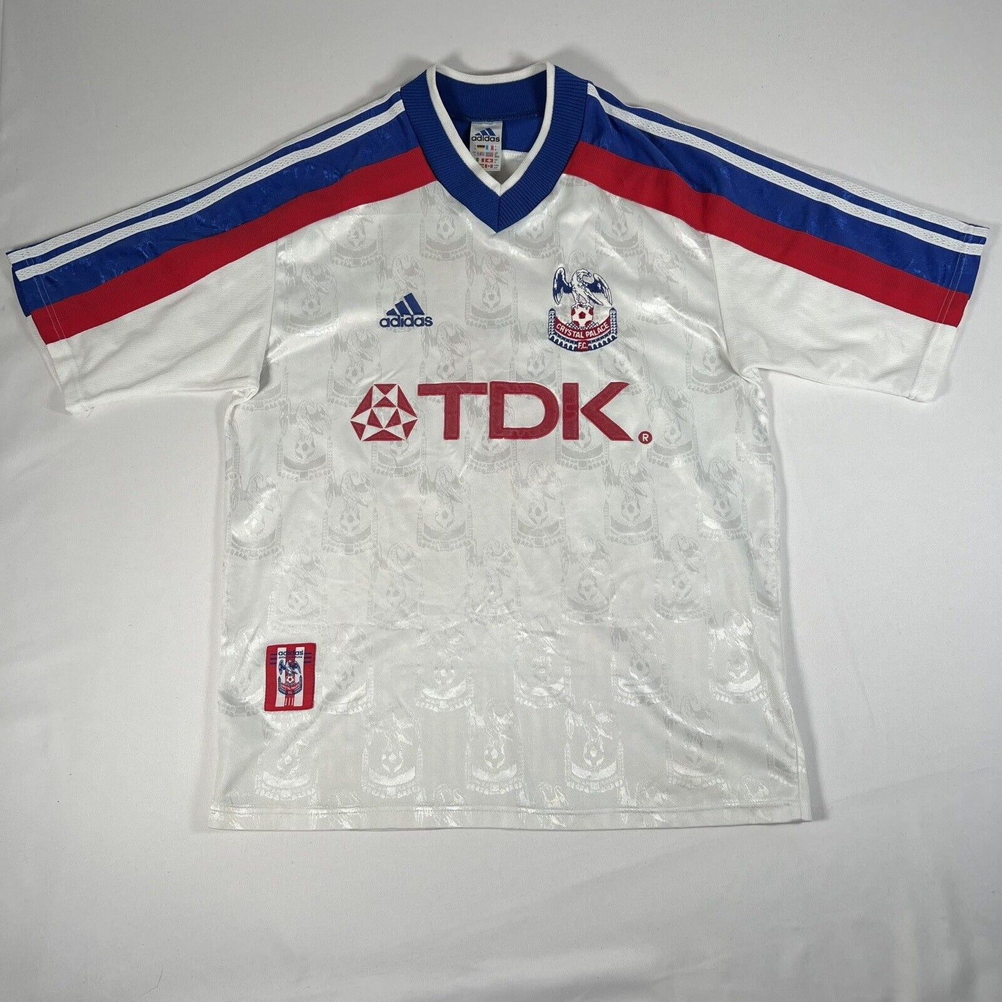 #7 Crystal Palace 1998/1999 Away Football Shirt Match Issue/Worn Small