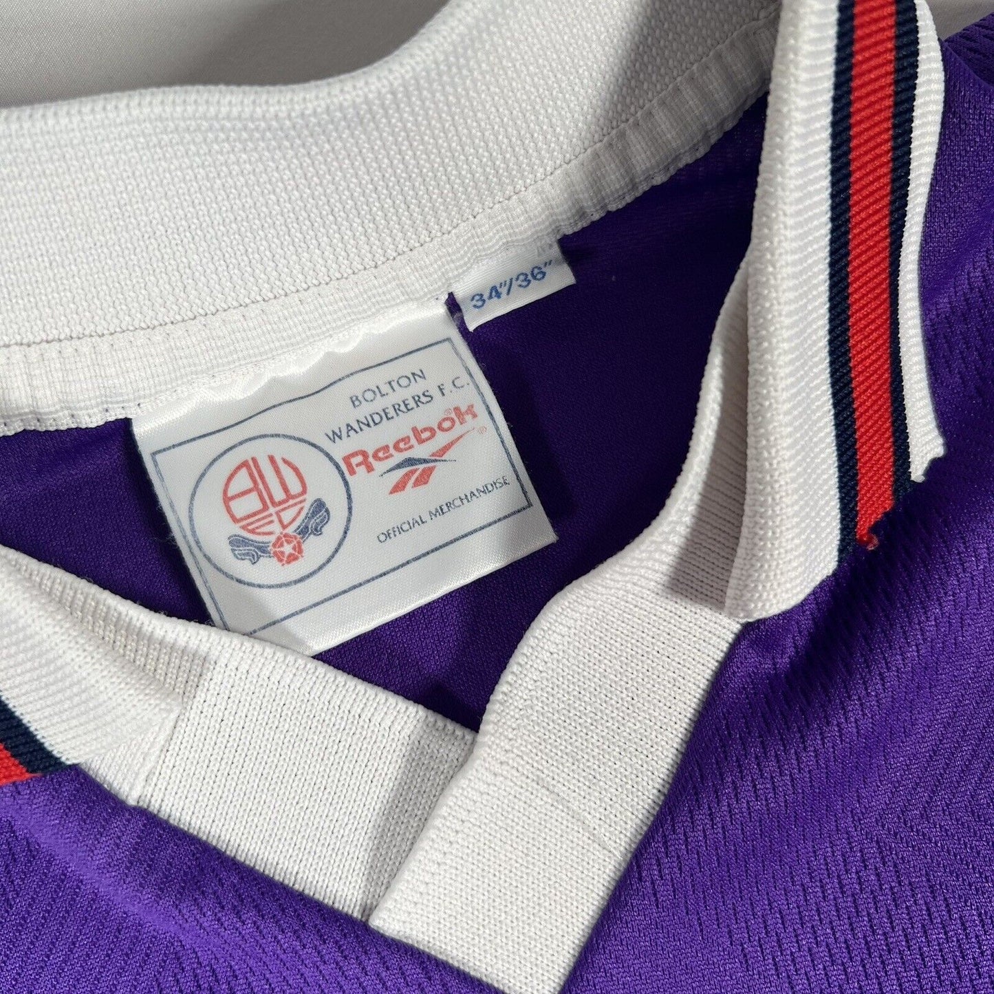 bolton wanderers 1997 1998 away football shirt small4
