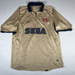 arsenal 2001 2002 away football shirt men s xl2