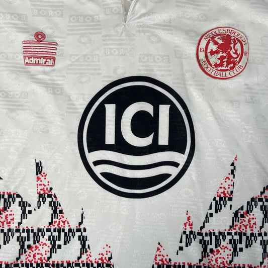 Middlesbrough 1992/1993/1994 Away Football Shirt Medium - Football Shirt Kingdom