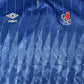 Chelsea 1989/1990/1991 Home Football Shirt  Large - Football Shirt Kingdom