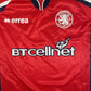 Middlesbrough 1999/2000 Home Football Shirt Medium - Football Shirt Kingdom