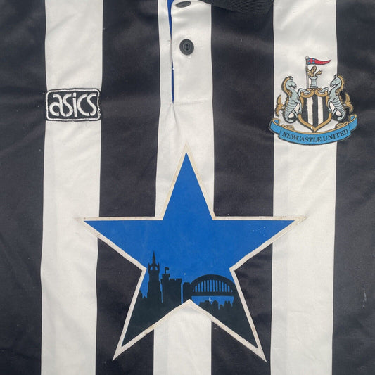 Newcastle United 1993/1994/1995 Home Football Shirt  XXL - Football Shirt Kingdom