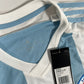 blue and white stripe slovan bratislava template home football shirt medium bnwt3