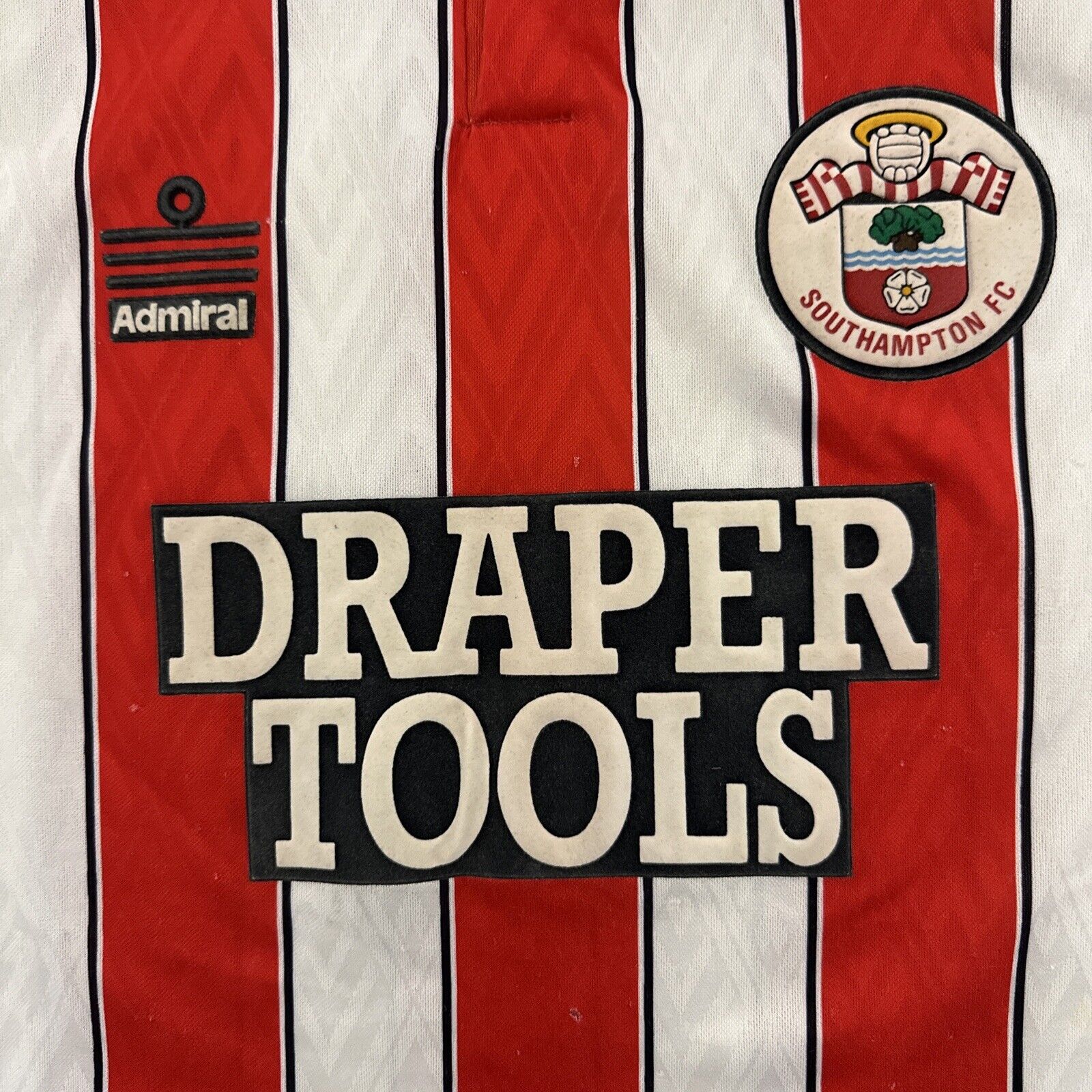Southampton 1991/1992/1993 Home Football Shirt Large - Football Shirt Kingdom