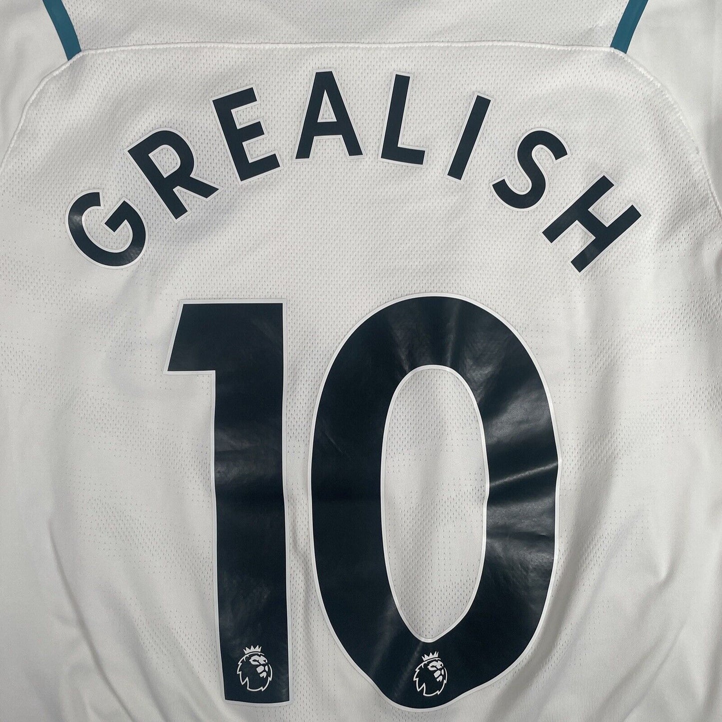 Manchester City GREALISH  10 2021/2022 Away Football Shirt Player Spec Medium