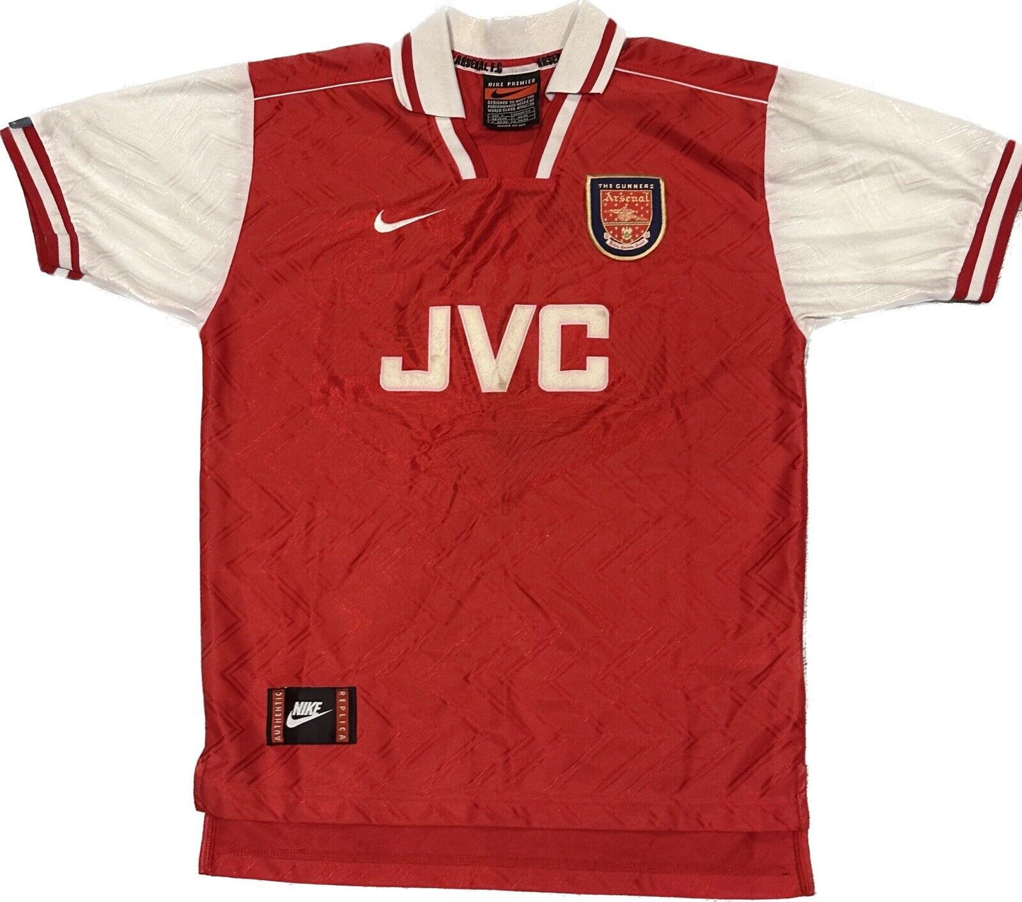 arsenal 1996 1997 1998 home football shirt small2