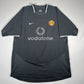 manchester united 2003 2004 2005 away football shirt large xl2