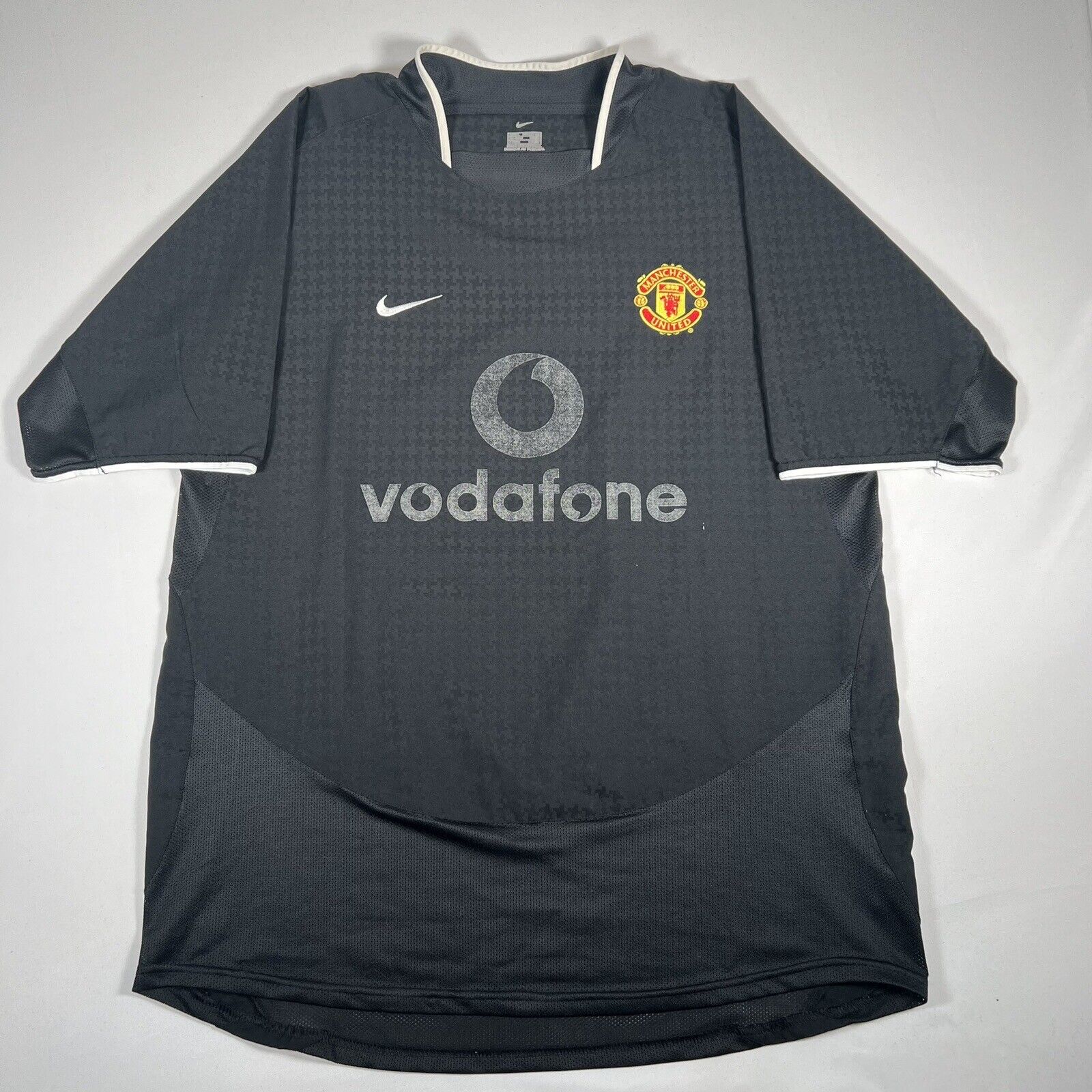 manchester united 2003 2004 2005 away football shirt large xl2