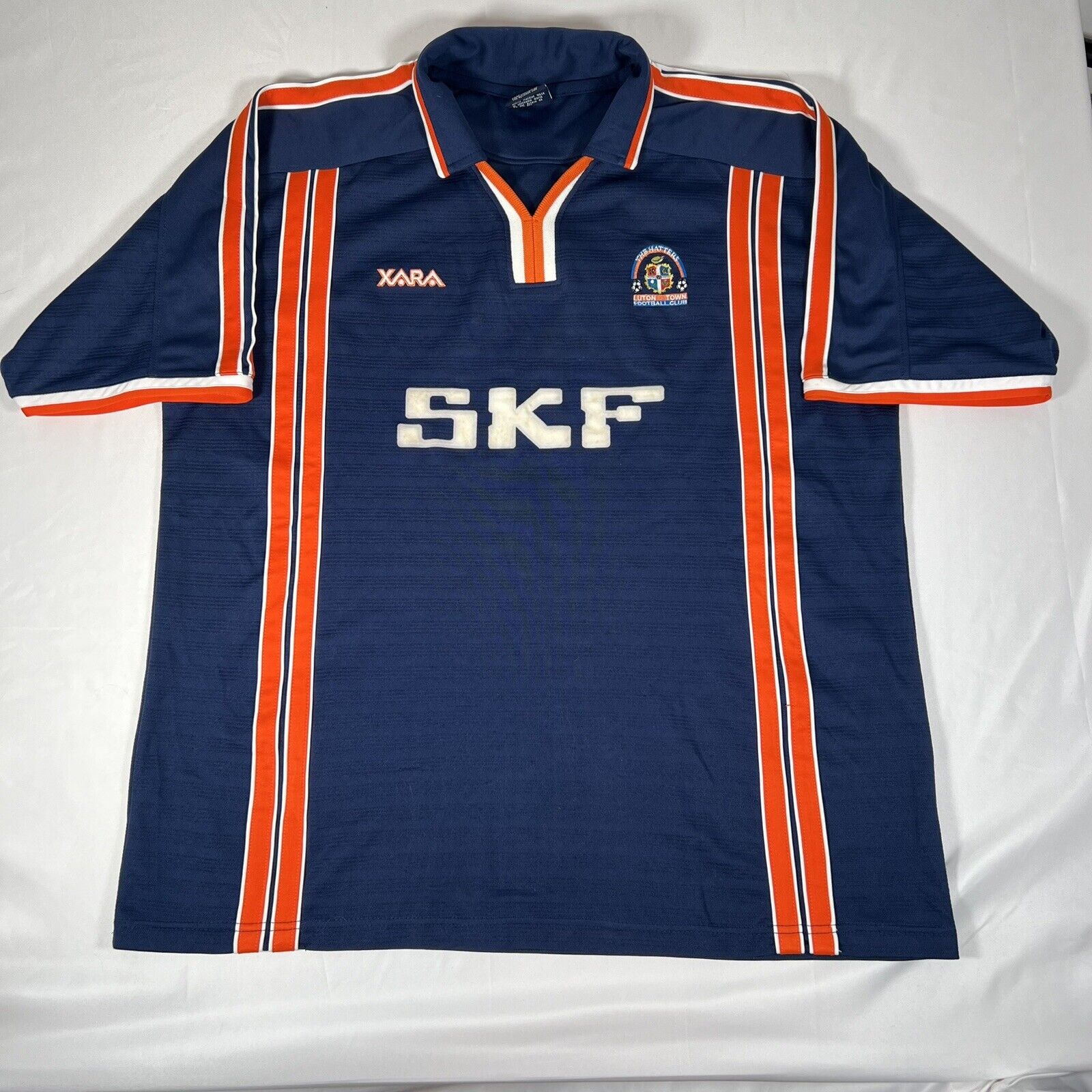 luton town 2001 2002 2003 away football shirt men s xl2