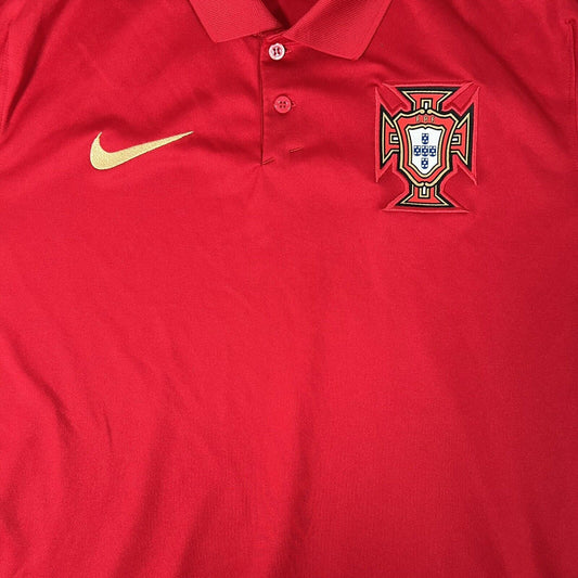 Portugal Euro 2020/2021 Home Football Shirt Large