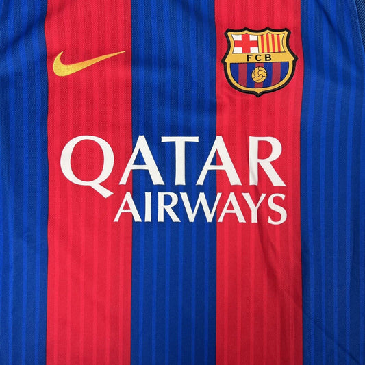 Barcelona 2016/2017 Home Football Shirt Medium - Football Shirt Kingdom
