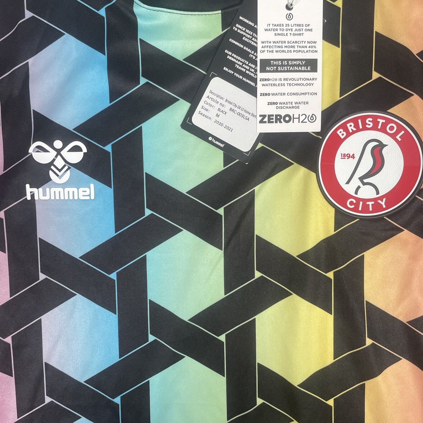 Bristol City 2020/2021 Goalkeeper Football Shirt Medium BNWT - Football Shirt Kingdom