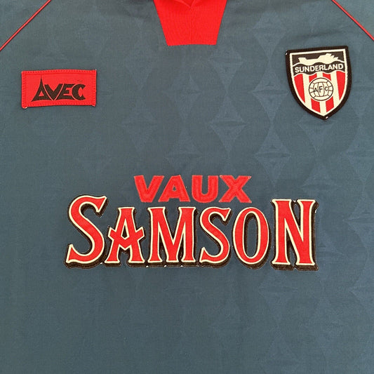 Sunderland 1994/1995 Away Football Shirt  Large - Football Shirt Kingdom