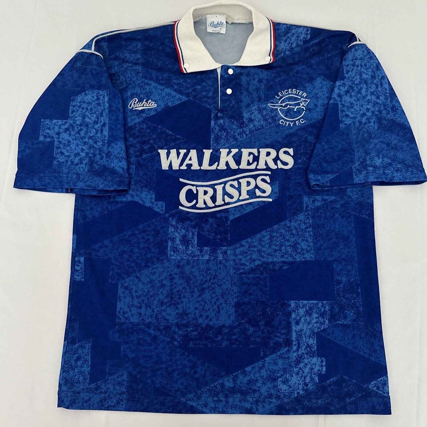 Leicester City 1990/1991/1992 Home Football Shirt  Small