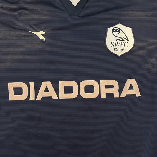 Sheffield Wednesday 2002/2003 Away Football Shirt XL - Football Shirt Kingdom