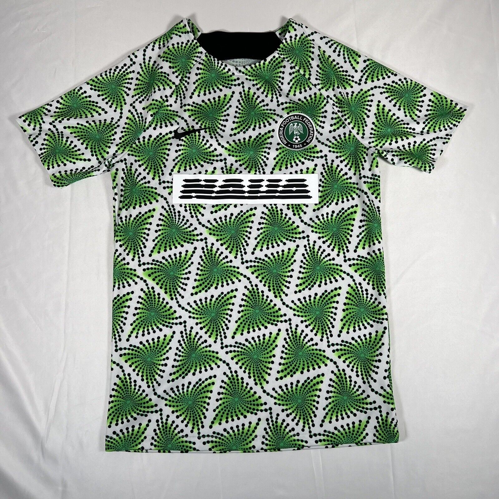 nigeria 2022 pre match training football shirt small2