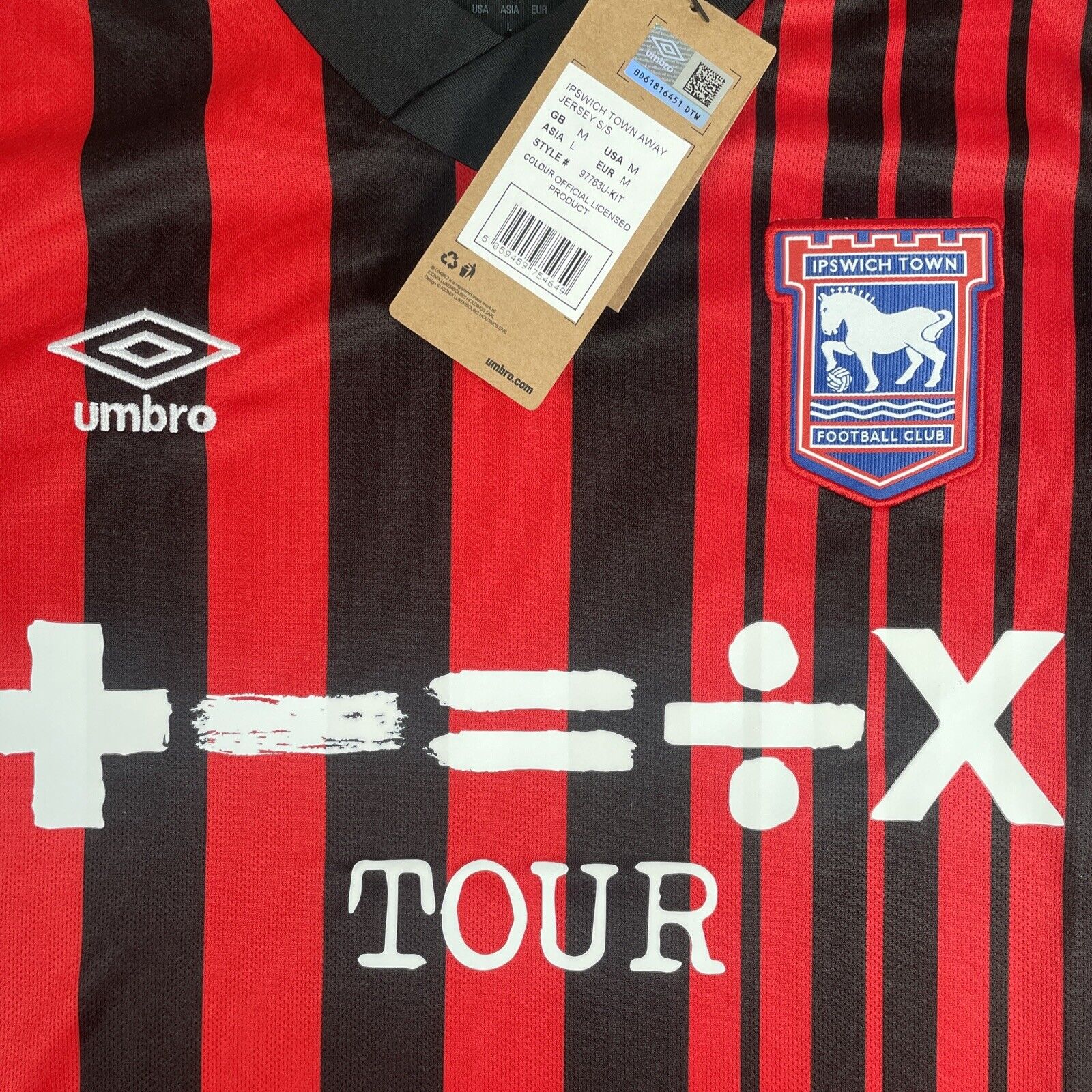 Ipswich Town 2022/2023 Away Football Shirt BNWT Medium - Football Shirt Kingdom