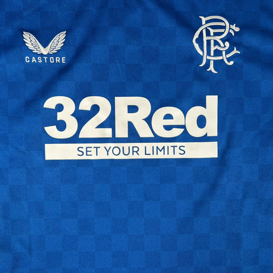 Rangers 2022/2023 Home Football Shirt  Men’s XXL - Football Shirt Kingdom