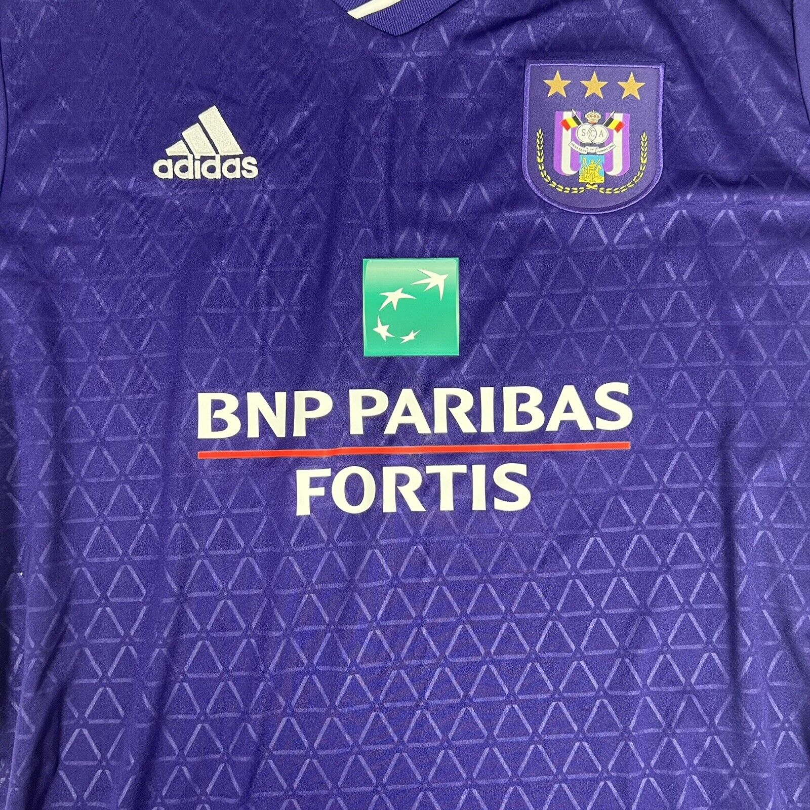 RSC Anderlecht 2018/2019 Home Football Shirt Large BNWT - Football Shirt Kingdom