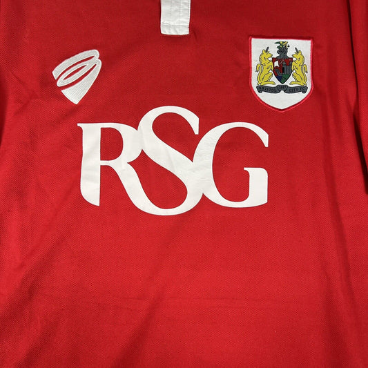 Bristol City 2014/2015 Home Football Shirt  XXL - Football Shirt Kingdom