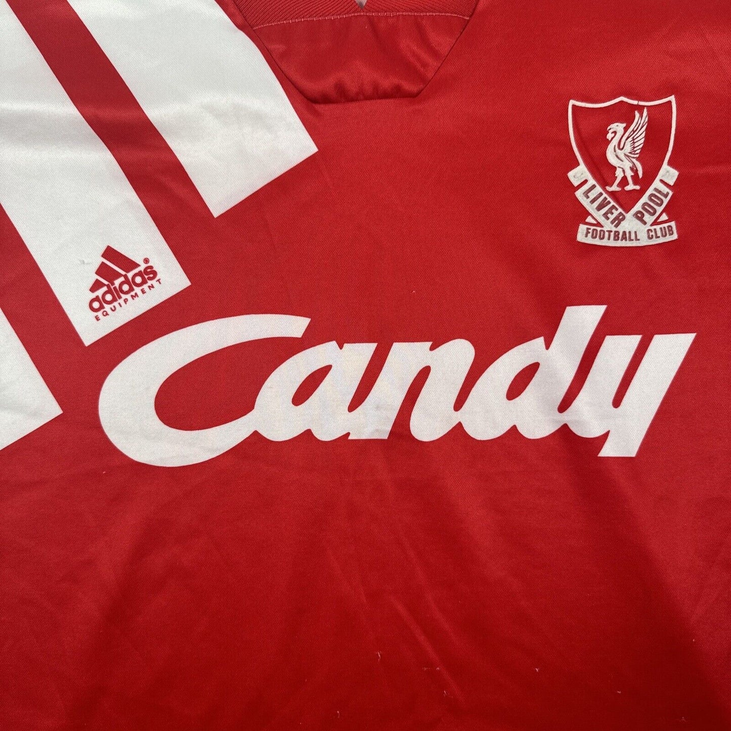 Liverpool 1991/1992 Home Football Shirt Medium / Large - Football Shirt Kingdom
