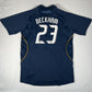 beckham 23 la galaxy 2007 2008 2009 away football shirt small3