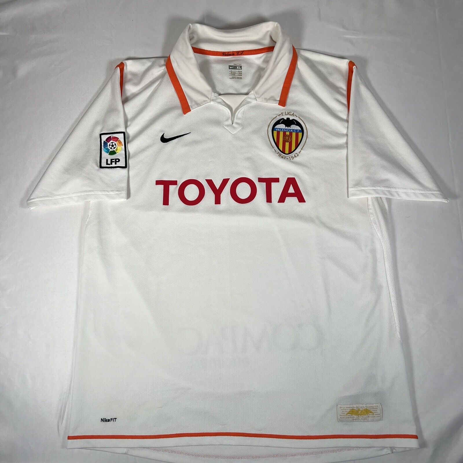 valencia 2007 2008 home football shirt men s xl2