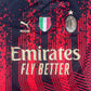 HERNANDEZ 19 AC Milan 2022/2023 Koché Fourth Football Shirt Small - Football Shirt Kingdom