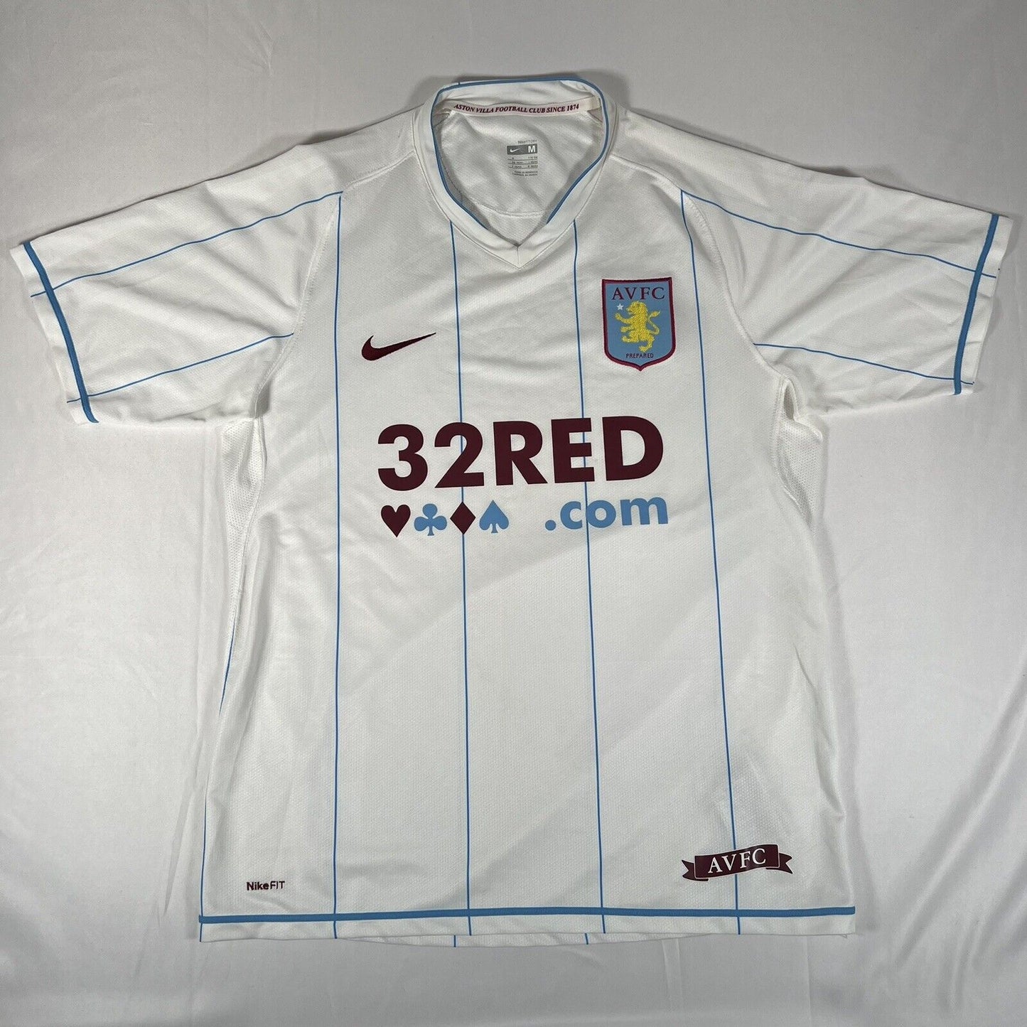 aston villa 2007 2008 away football shirt men s medium2